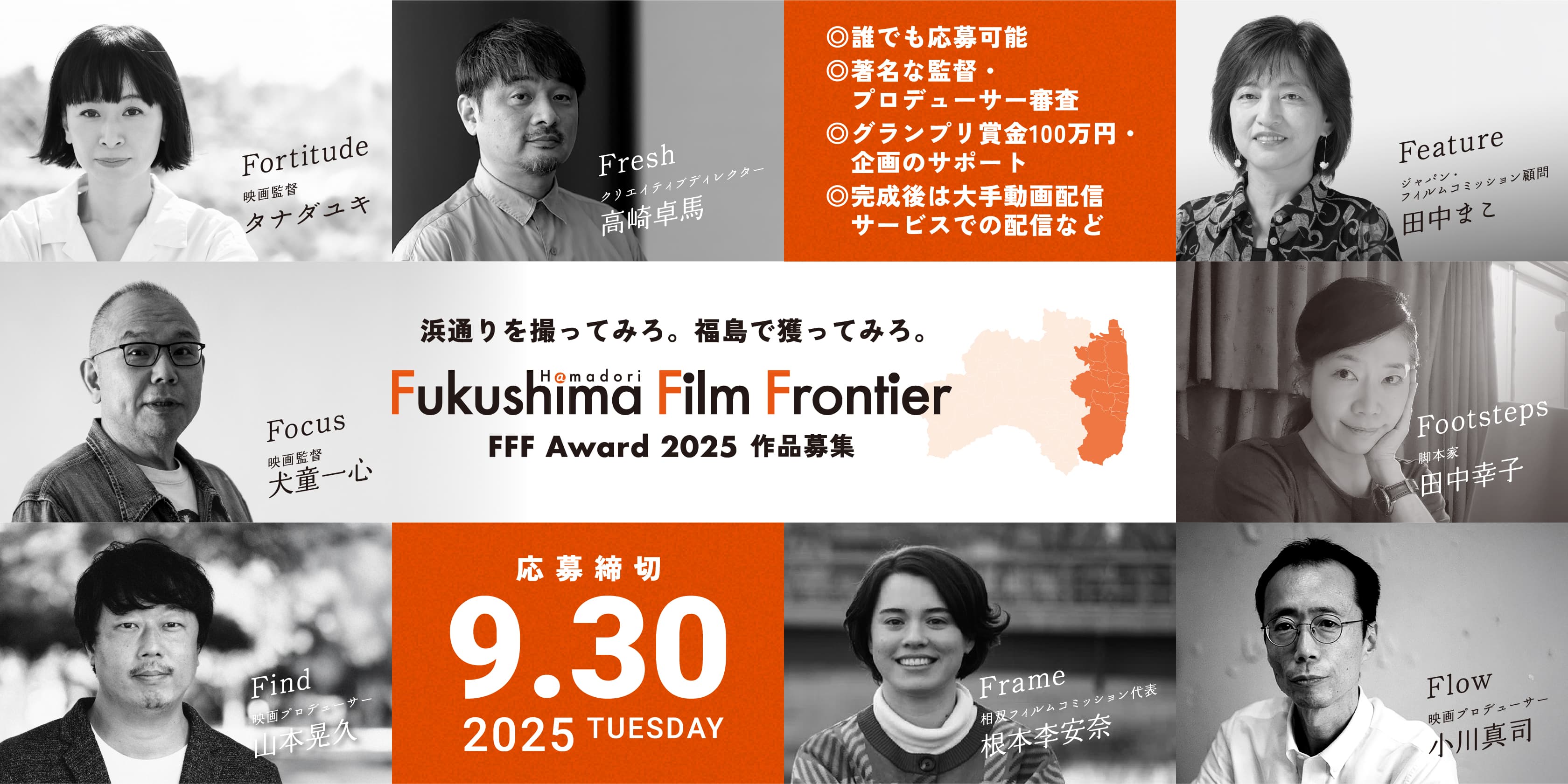Fukushima Film Frontier 浜通りをとってみろ。福島で撮ってみろ。